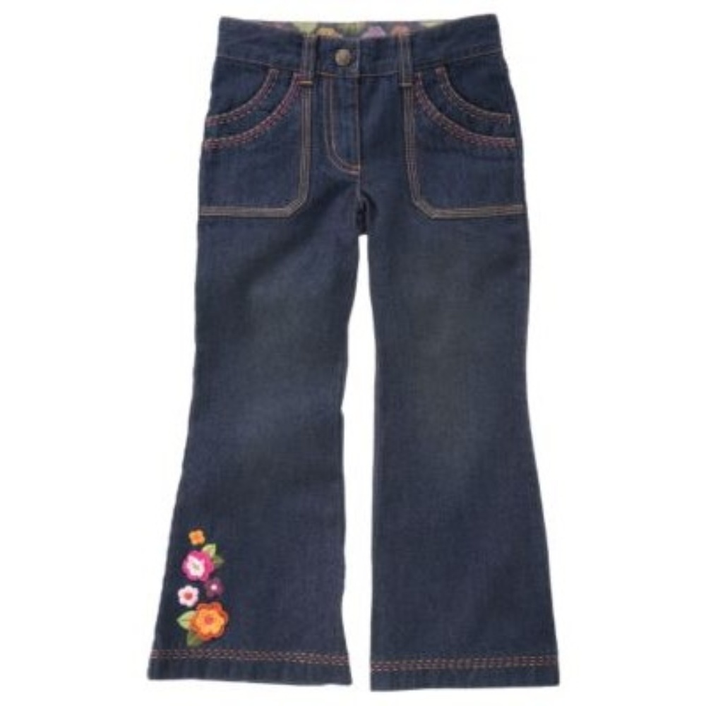Gymboree Fall Forest Embellished Jeans SZ 9
